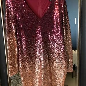 Sequin cocktail dress